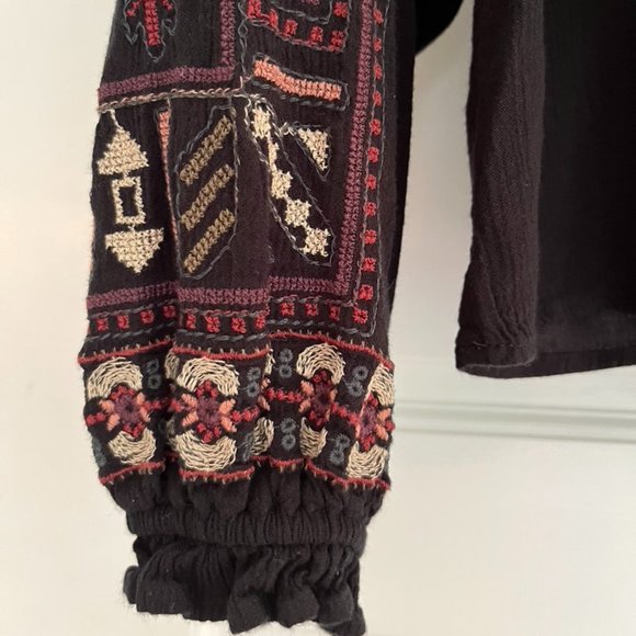 American Eagle Embroidered Blouse - S - Picture 8 of 11